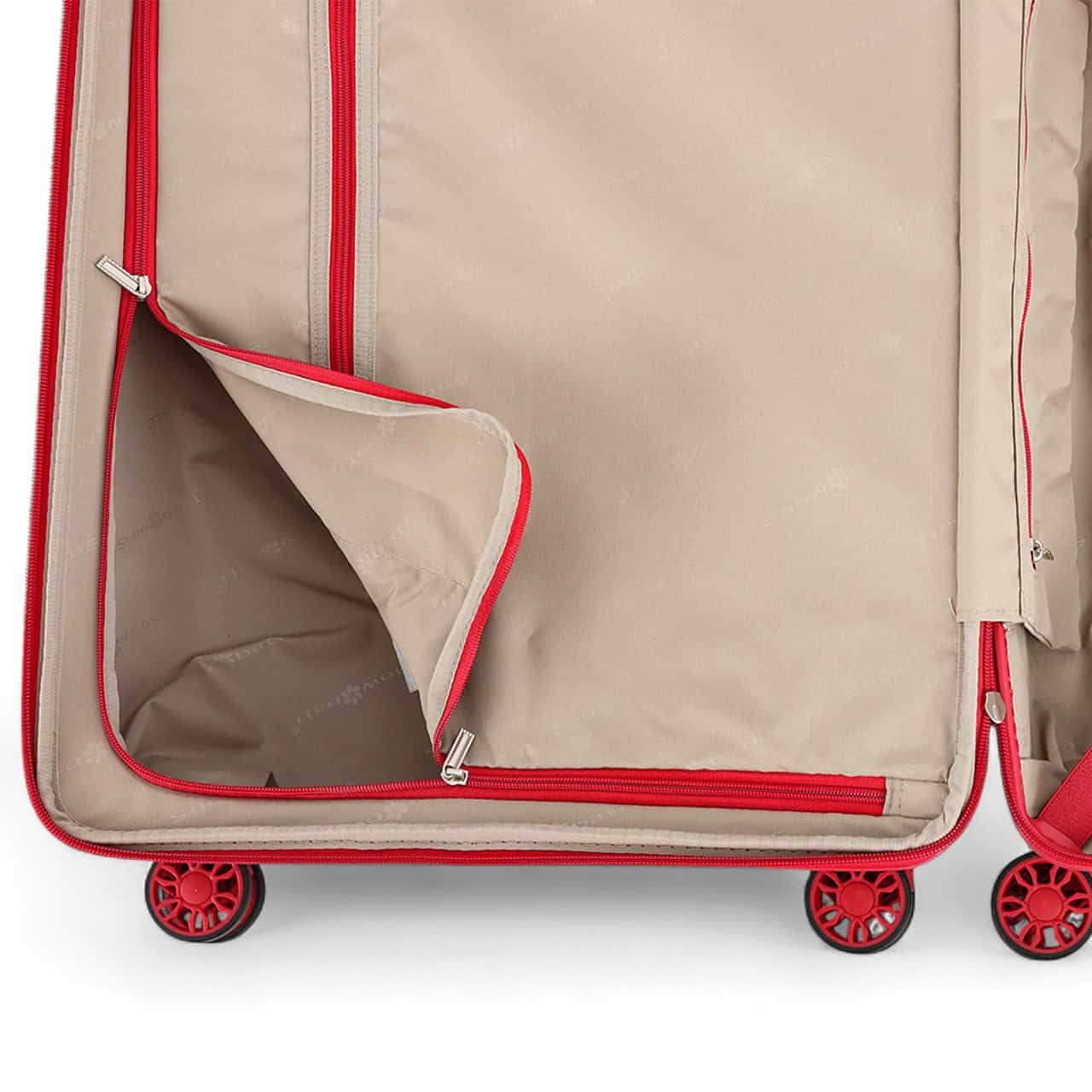 Valise rigide 65 cm extensible en polypropylène Malaga