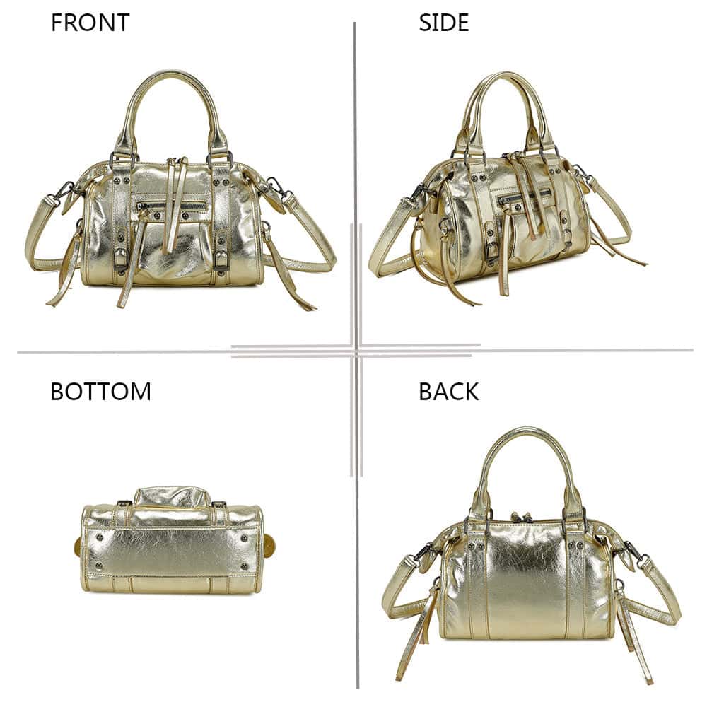 Sac à main métallisé “Elina” - vueS DIVERSES