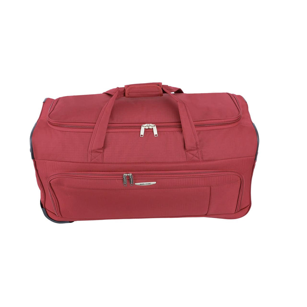 Sac de voyage XXL à roulettes Madisson Prague 84 cm - Vue de haut poche en U