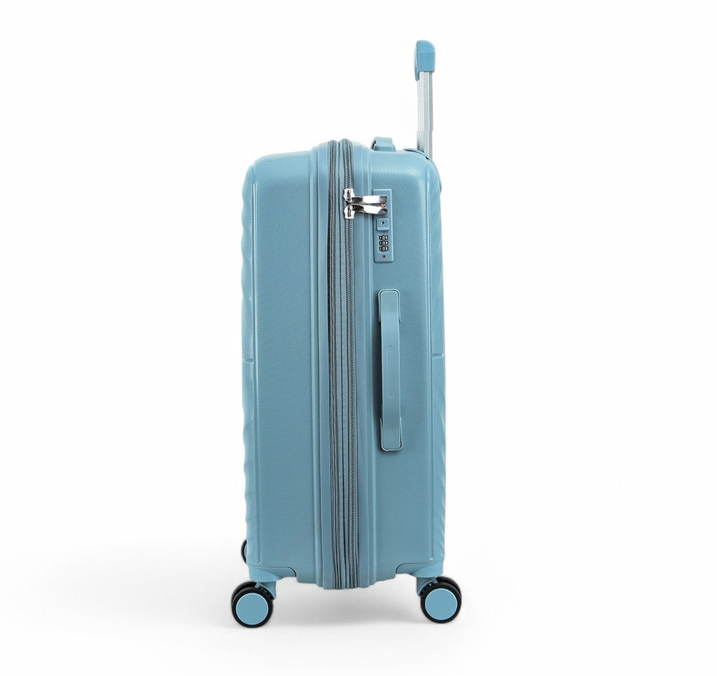 Valise rigide 77 cm extensible Atrium de Madisson bleu