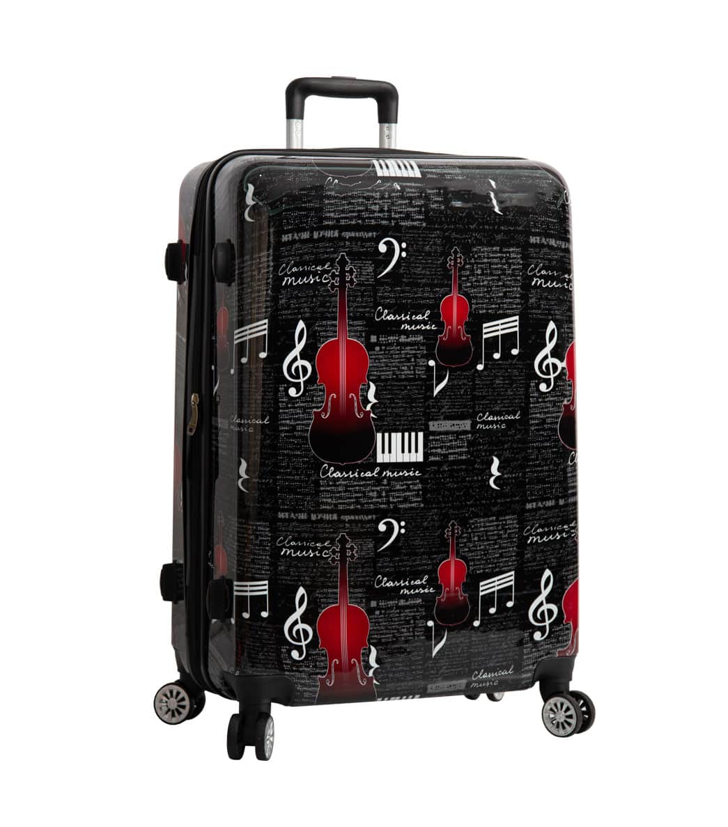 Valise grand format 75 cm à 4 roues Music MADISSON