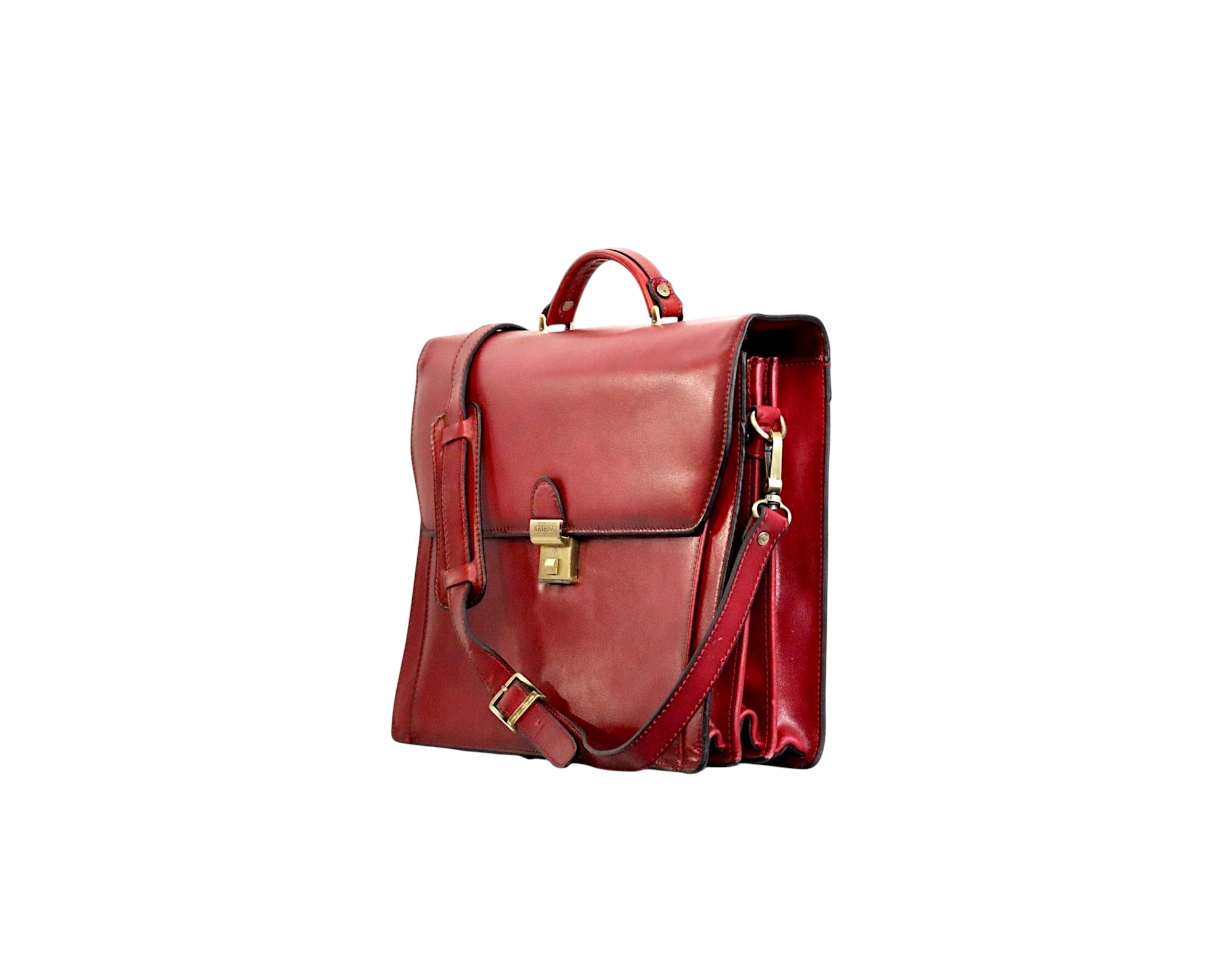 Cartable en cuir 3 soufflets Seattle de Katana