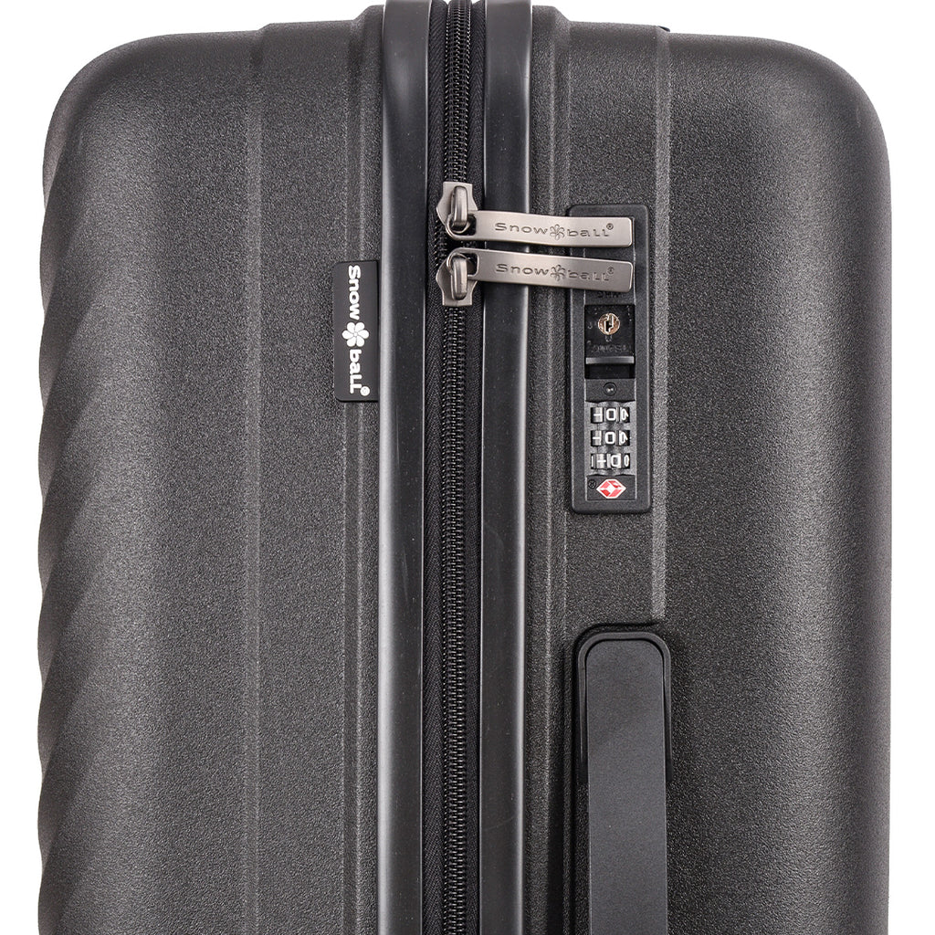 Valise moyenne rigide 69 cm Snowball 47203 noir