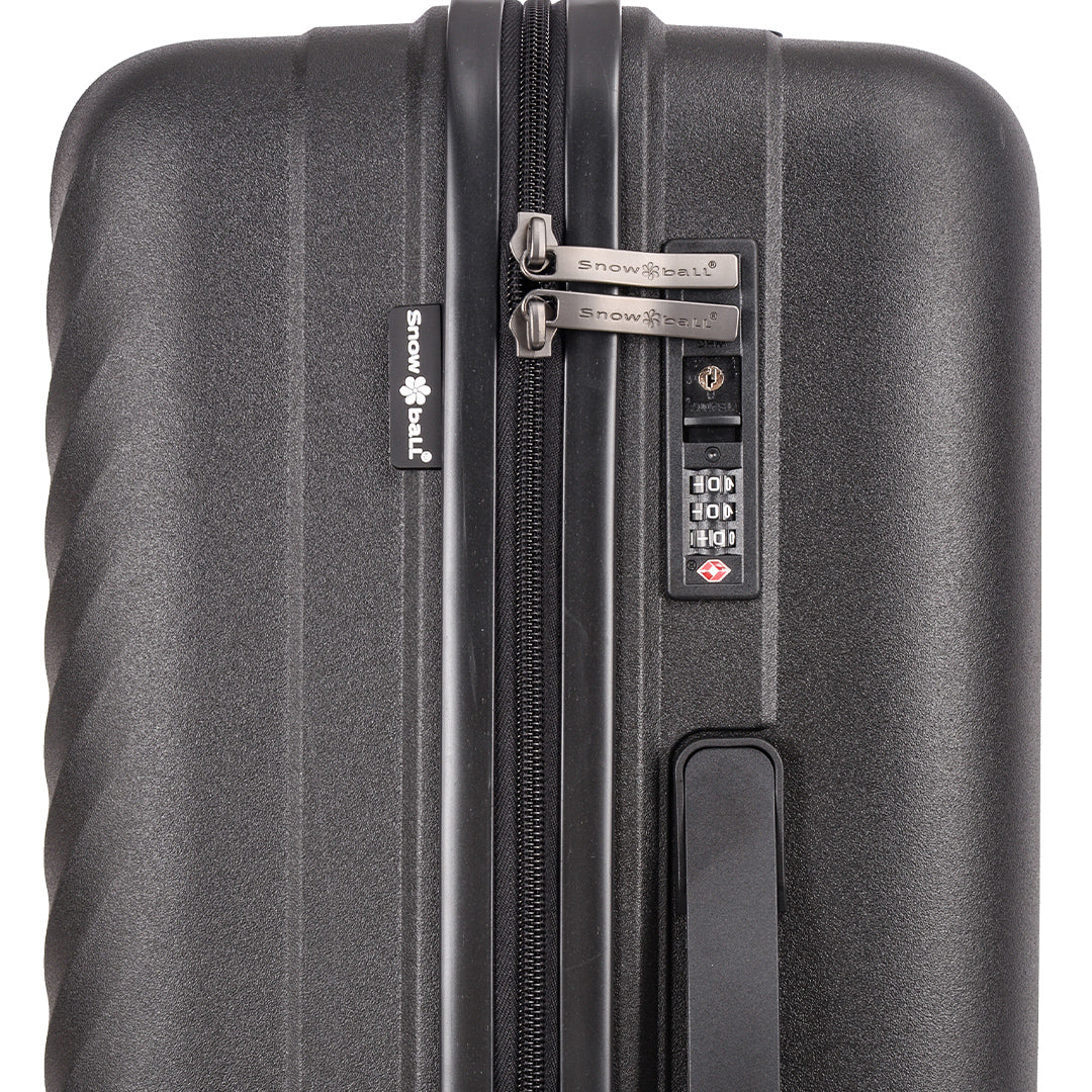 Valise moyenne rigide 69 cm Snowball 47203 noir