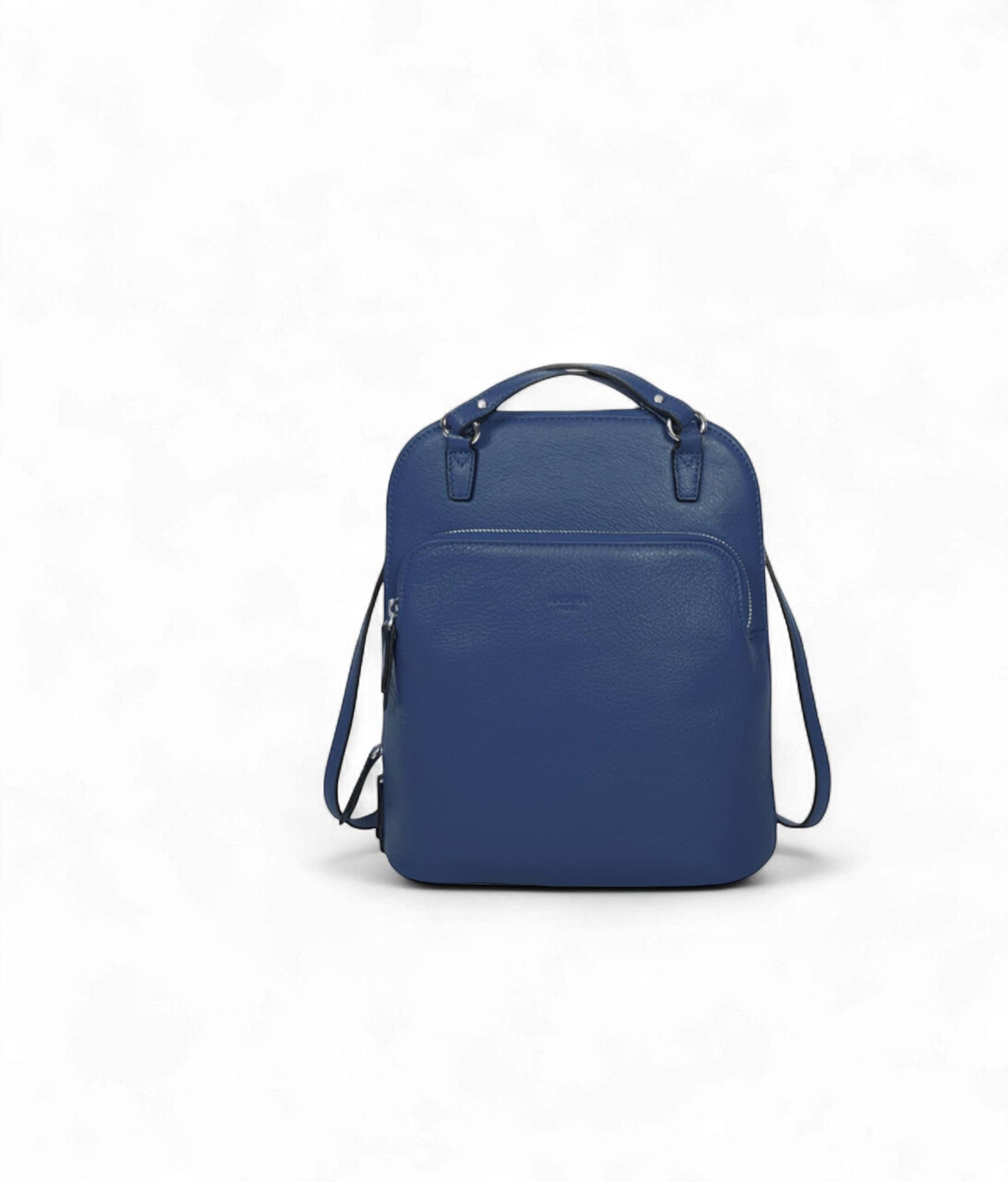 sac en cuir convertible en sac à dos katana 89826 marine- vue face