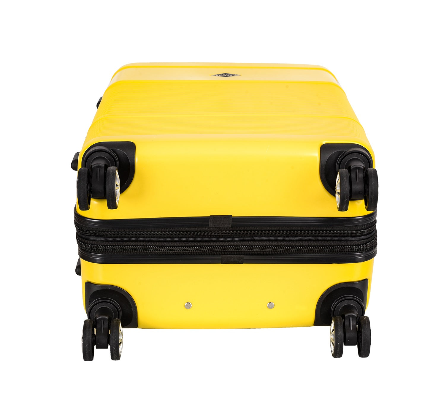 valise rigide moyenne 67 cm en polycarbonate Lee cooper jaune