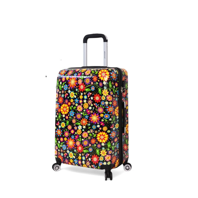 valise rigide extensible 66 cm floraison de madisson 36820VA
