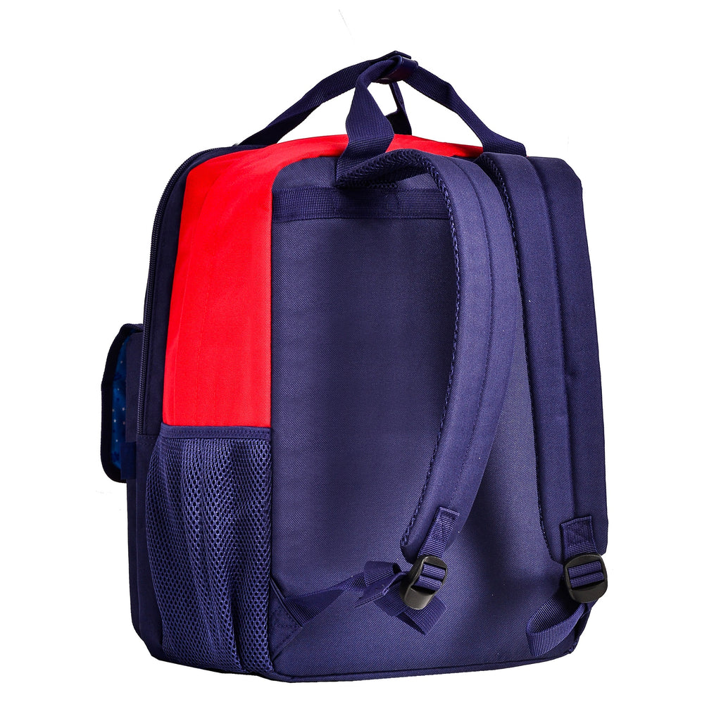 Sac à dos collège et primaire rouge/bleu pas cher