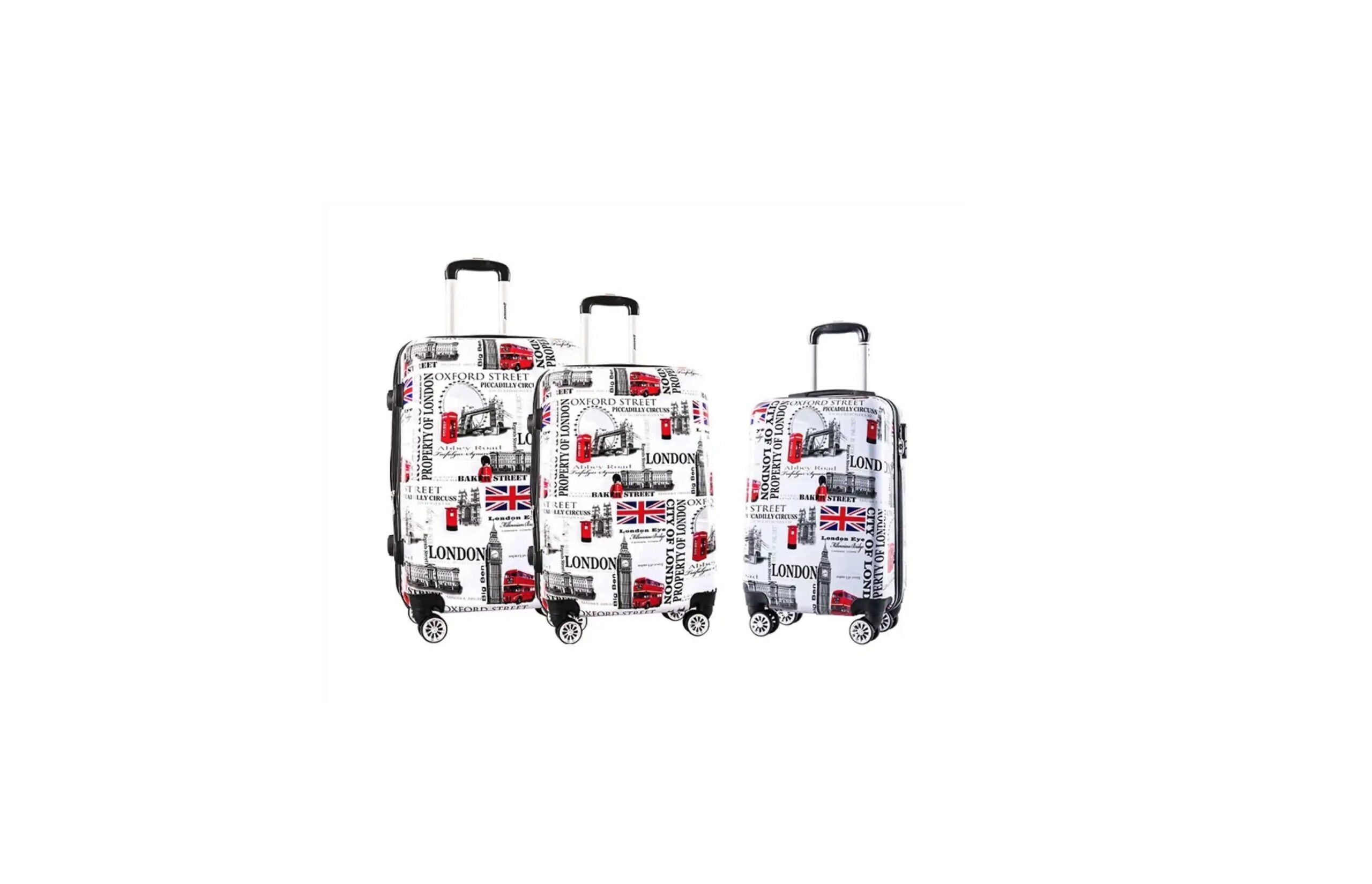 ensemble de 3 valises rigides madisson London