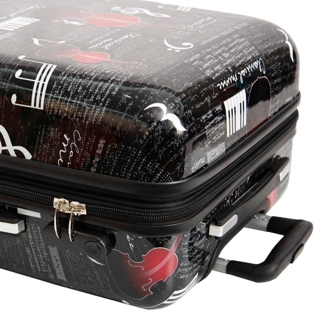 Valise rigide 65 cm en polycarbonate pas cher