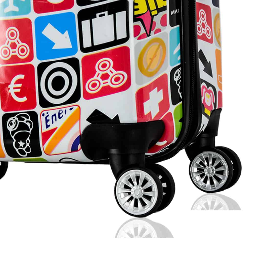 Valise rigide 77 cm Madisson 36820T- vue des roues
