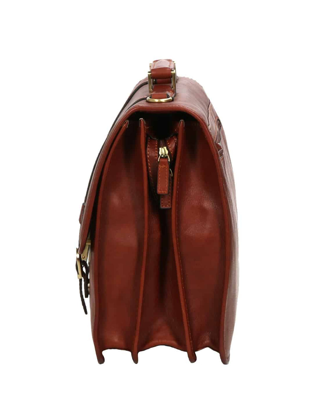 cartable en cuir 3 soufflets Katana pas cher 31039
