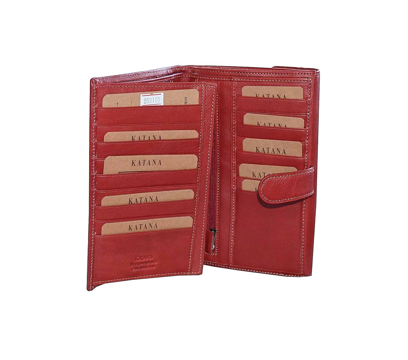 Portefeuille et porte chéquier cuir