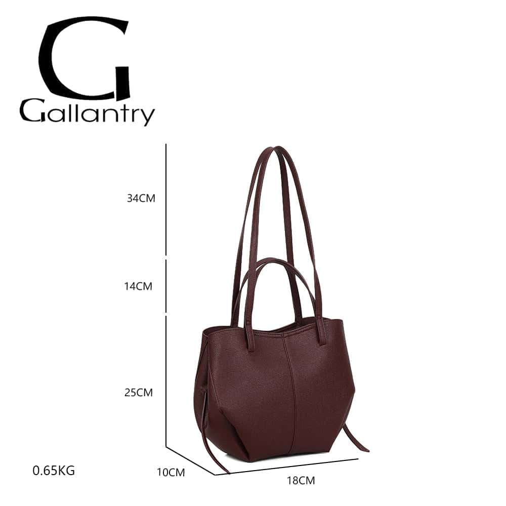 Sac à main tendance chic & pochette assortie Opaline