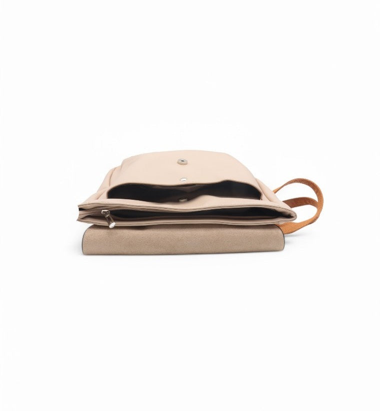 sac à dos pour femme Elena de flora&co BEIGE