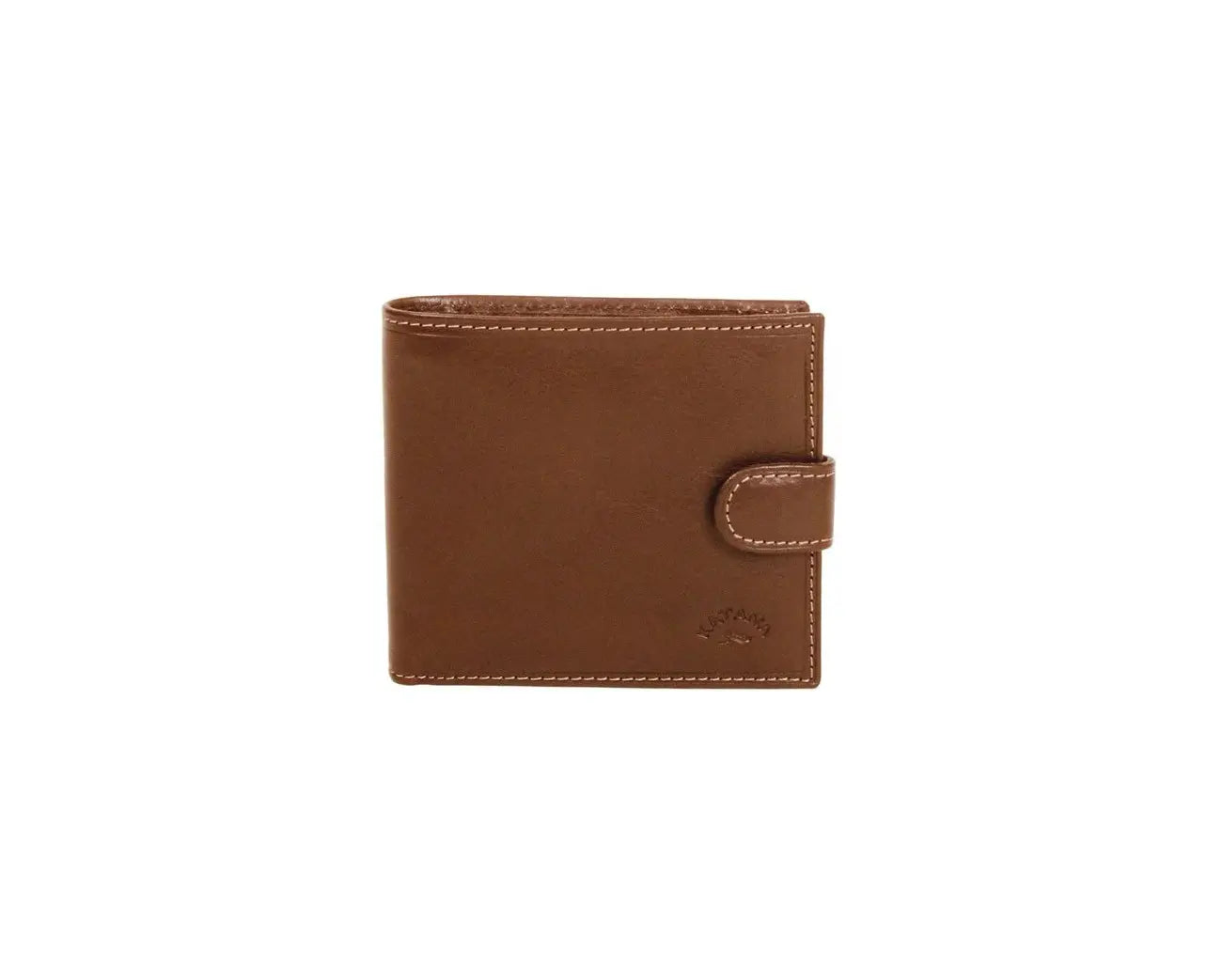 portefeuille et cartes en cuir pour homme marron