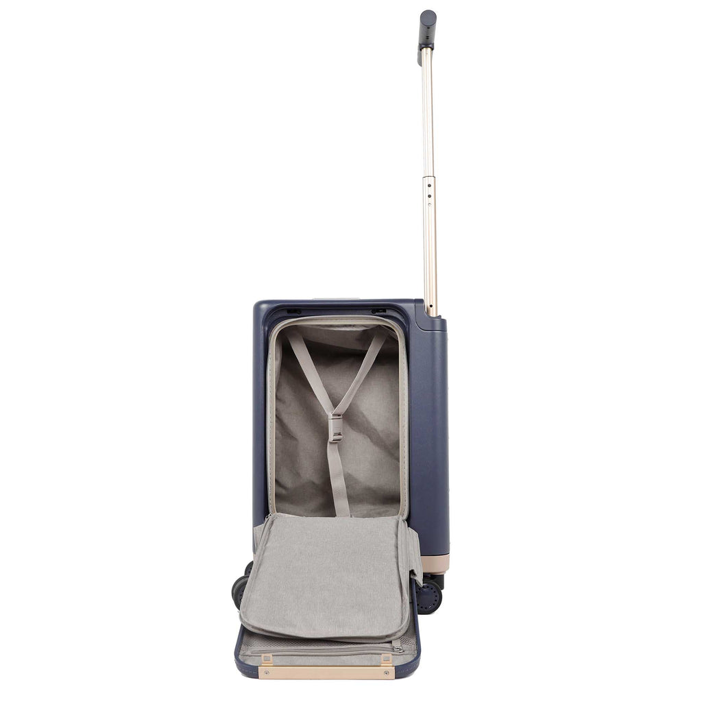 Valise cabine Snowball de 55 cm, idéale pour voyager avec une trottinette électrique, design pratiqu.