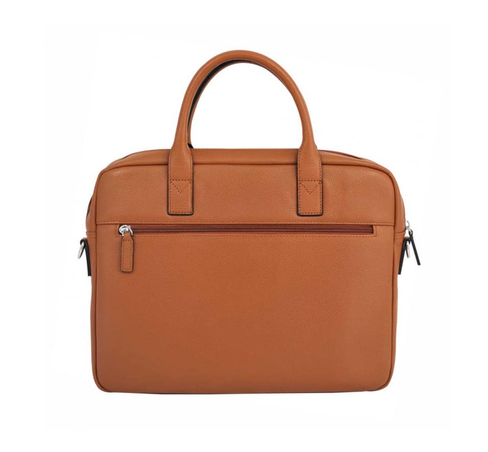 cartable en cuir pour pc 13 pouces katana camel