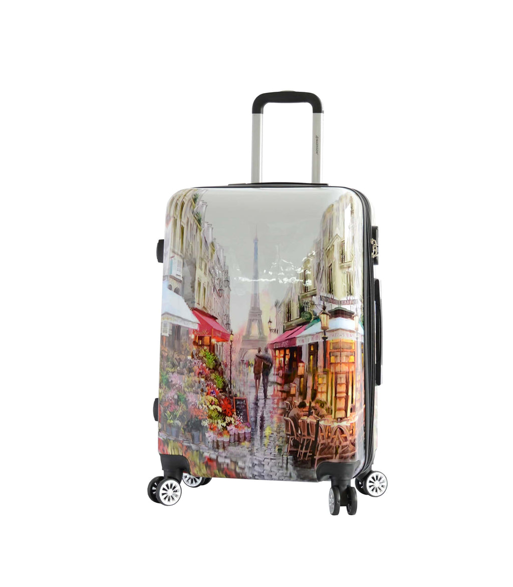 valise cabine rigide paris tour eiffel 55 cm