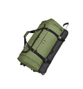 sac de voyage à roulettes 70 cm lee cooper vert