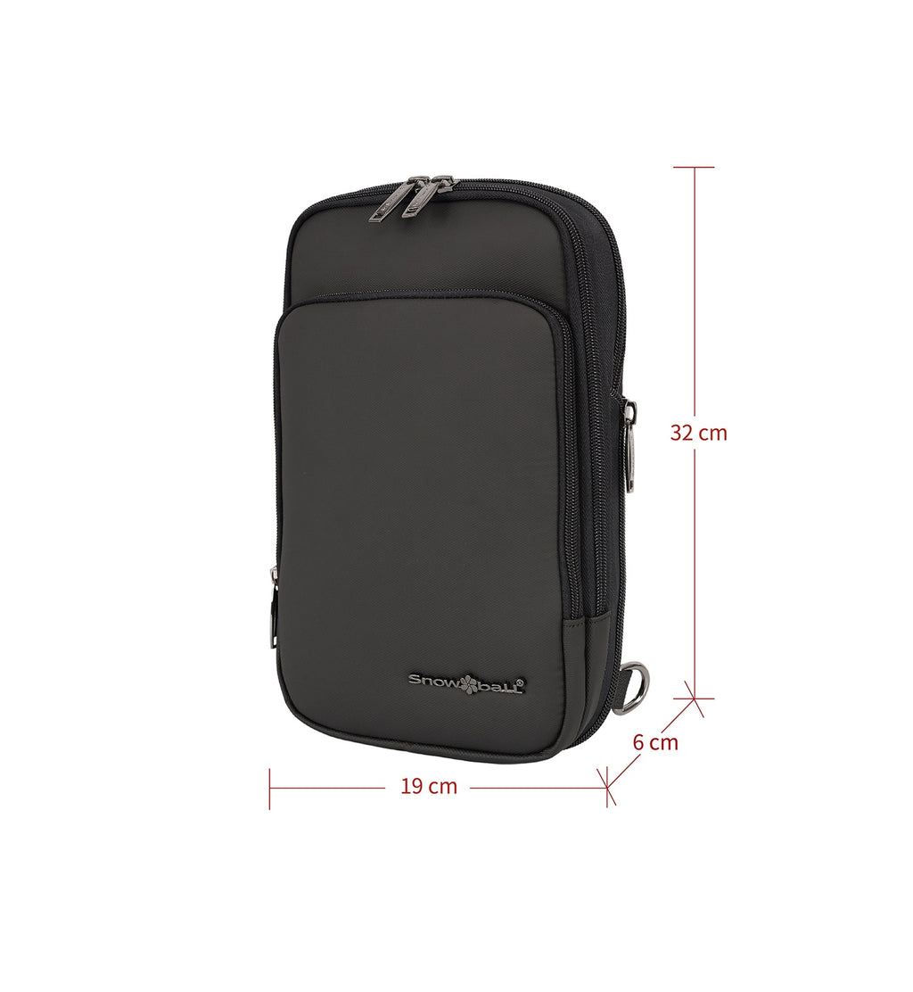 sac porté en travers pour homme impErméable snowball 22104