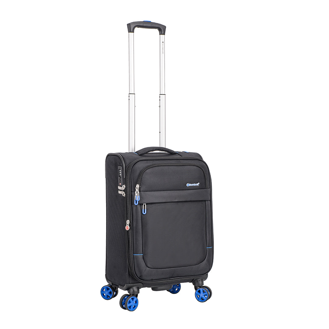 valise cabine 57 cm recyclée à fermeture anti vol r