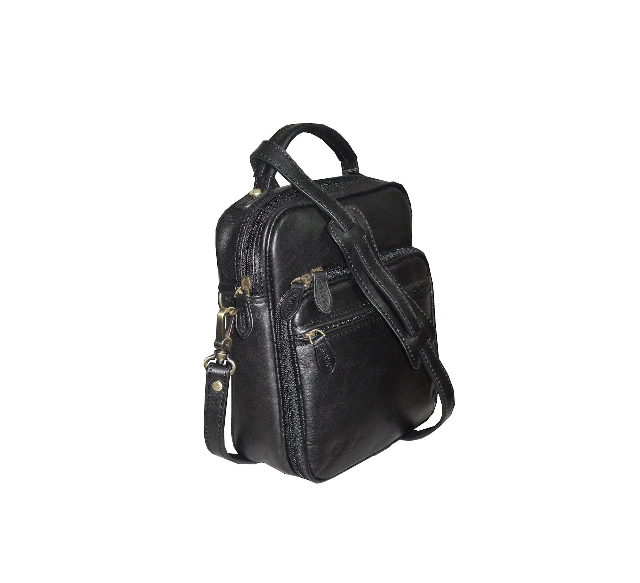 sacoche en cuir pas cher 31026 choco