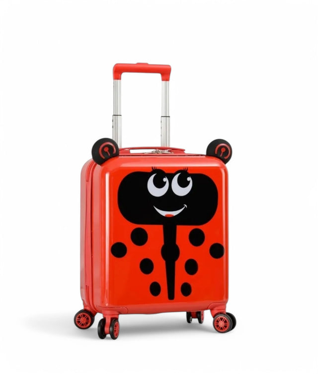 Valise enfant cabine Coccinelle rouge Snowball 32018L