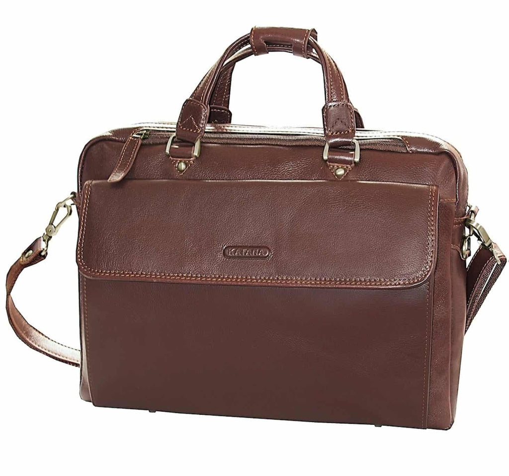 Serviette en cuir Pc 15" A4