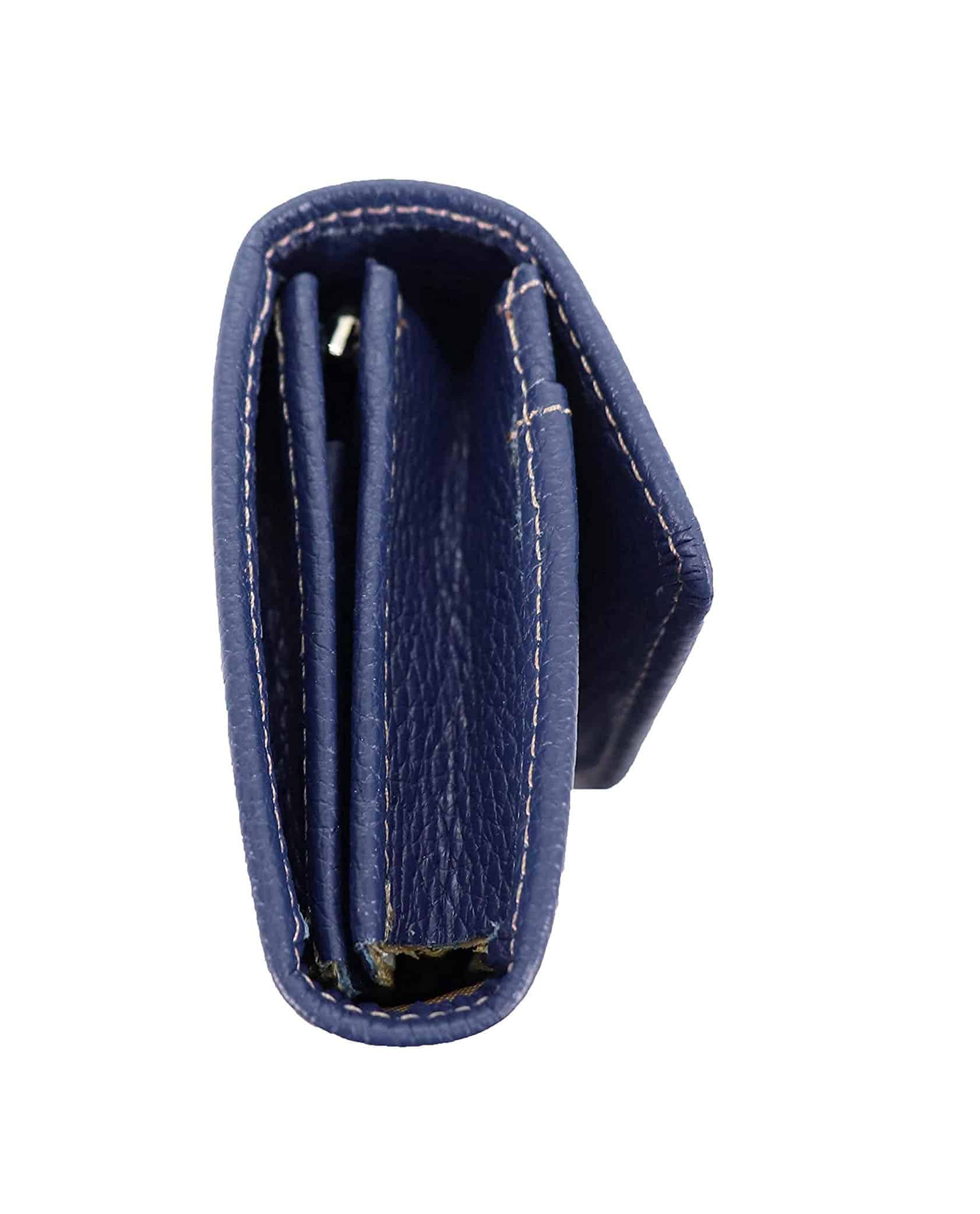 Petit porte monnaie en cuir pour femme
