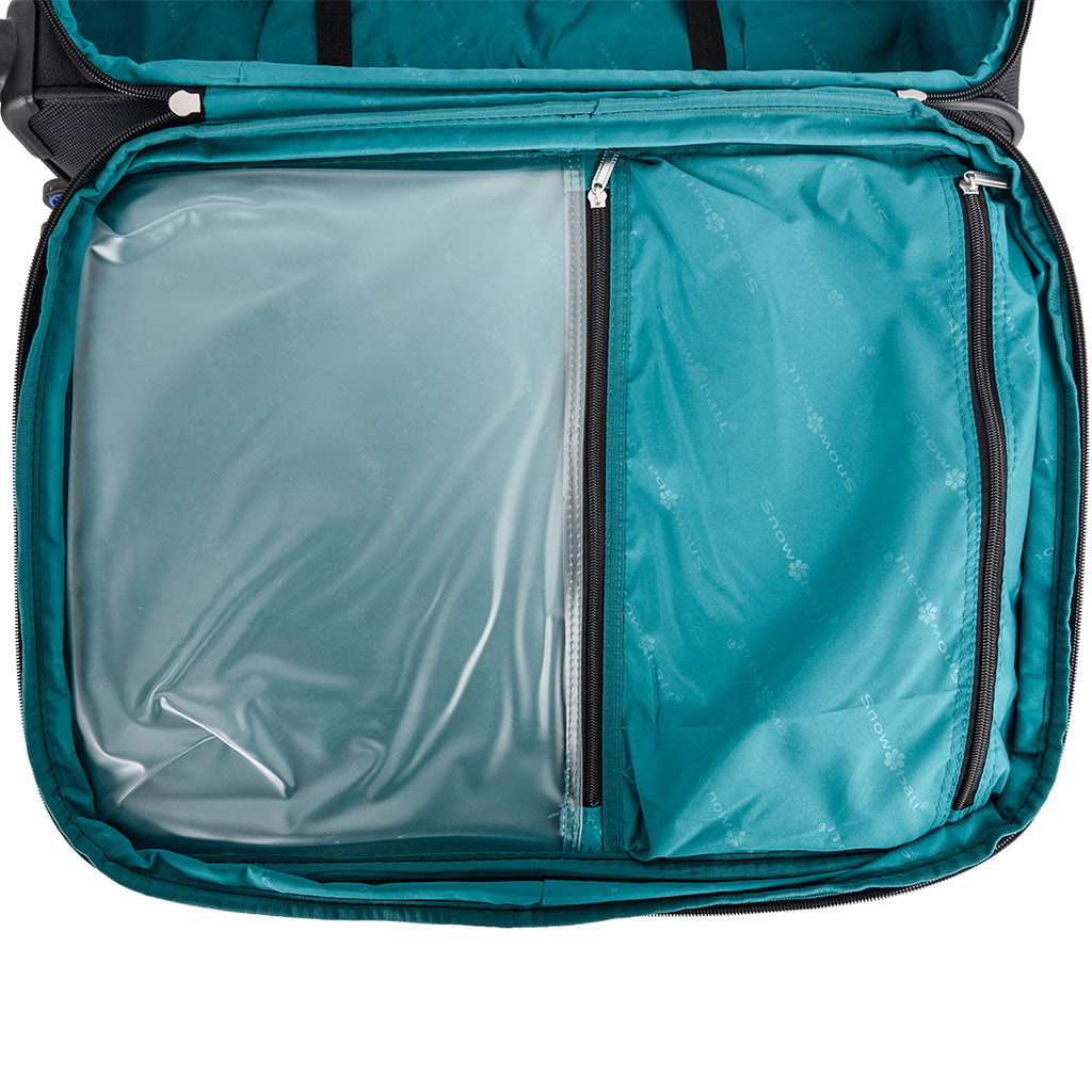 valise cabine 57 cm recyclée à fermeture anti vol g
