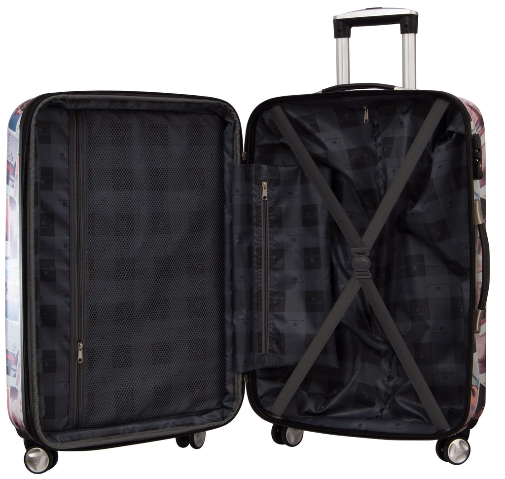 Valise rigide 75 cm Escapade Bleue de Snowball