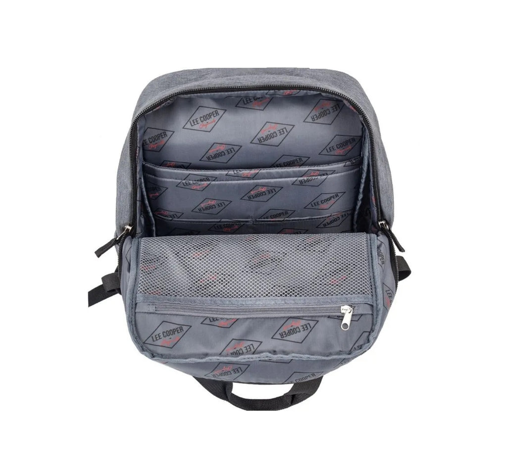 Sac à dos Pc 15,6 pouces Lee Cooper gris
