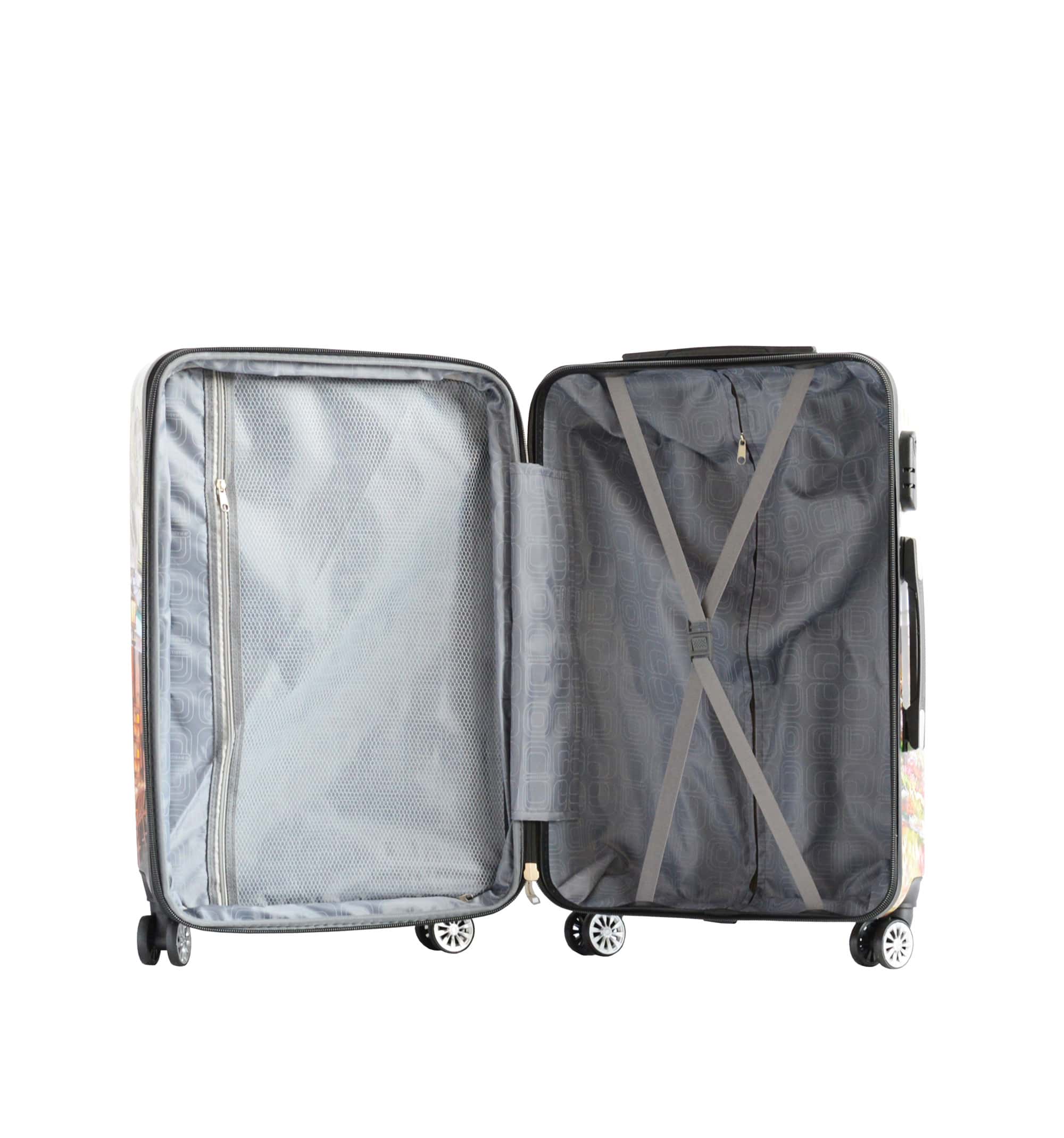 valise cabine rigide paris tour eiffel 55 cm
