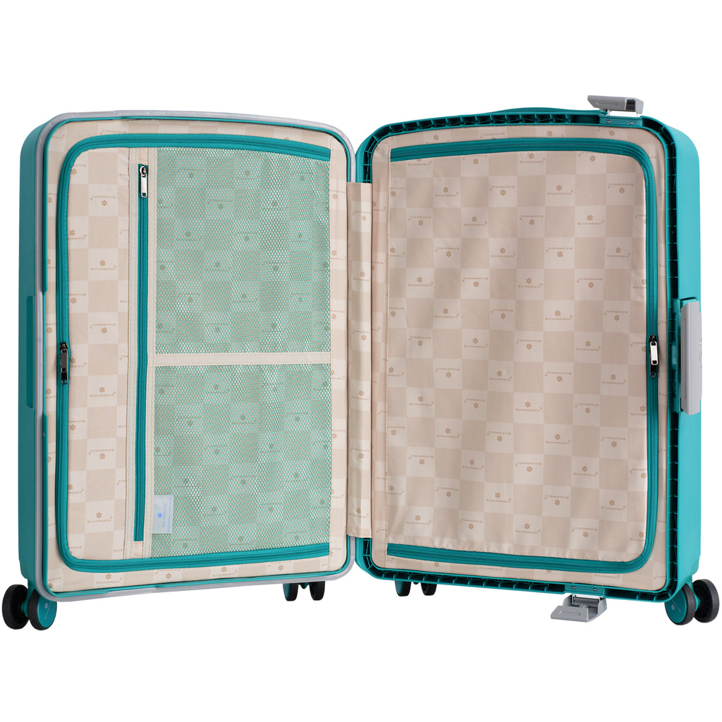 ensemble de 3 valises rigides en piloypropylène snowball 37103