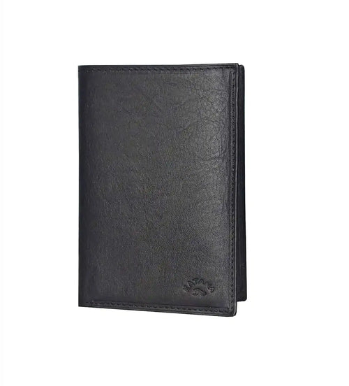 portefeuille en cuir noir pour homme katana
