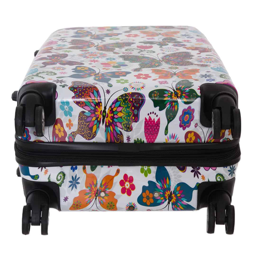 Valise XXL 76 cm papillons & fleurs Kyoto de Madisson