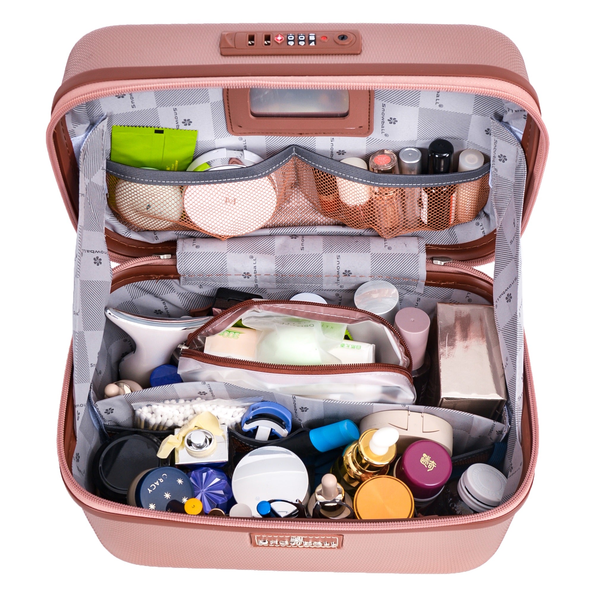 Grand vanity case rigide à code Tsa Vienna