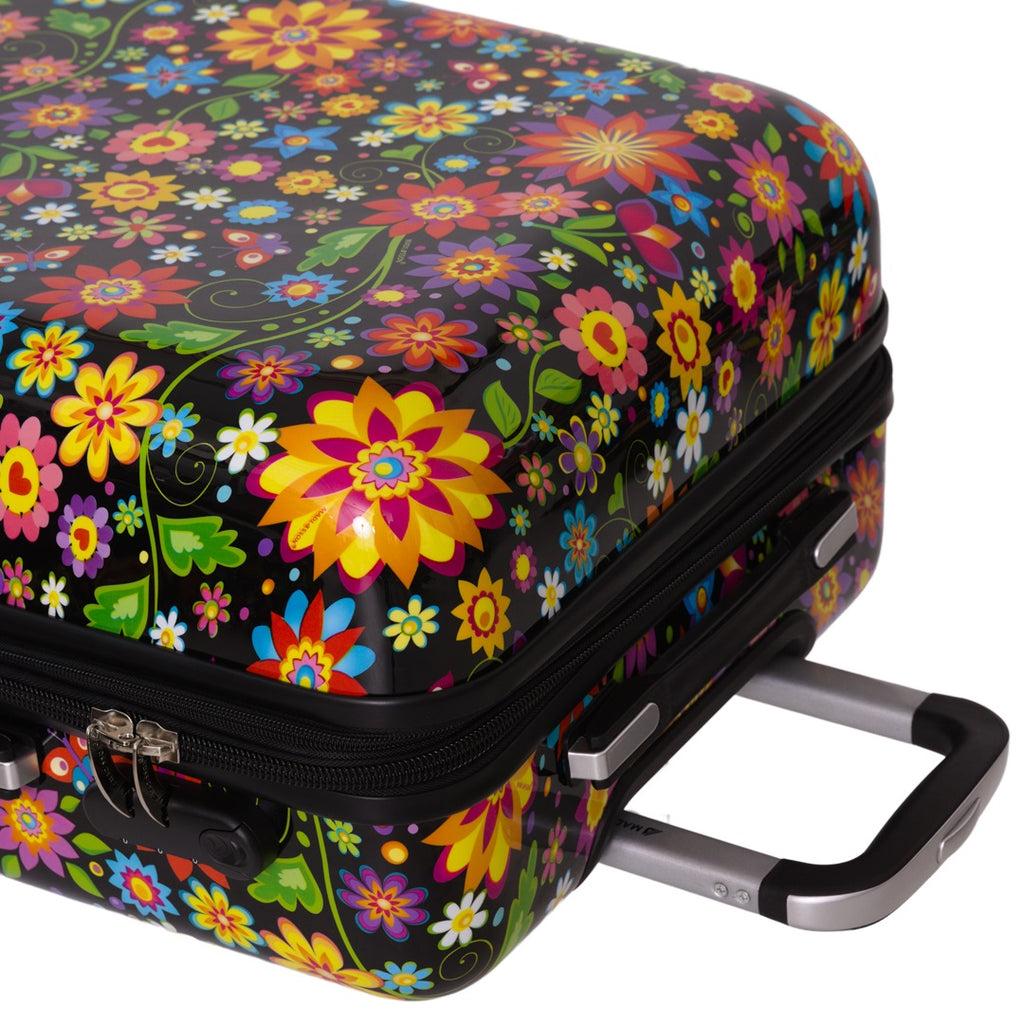 Grande Valise Extensible 76 cm Floraison de Madisson