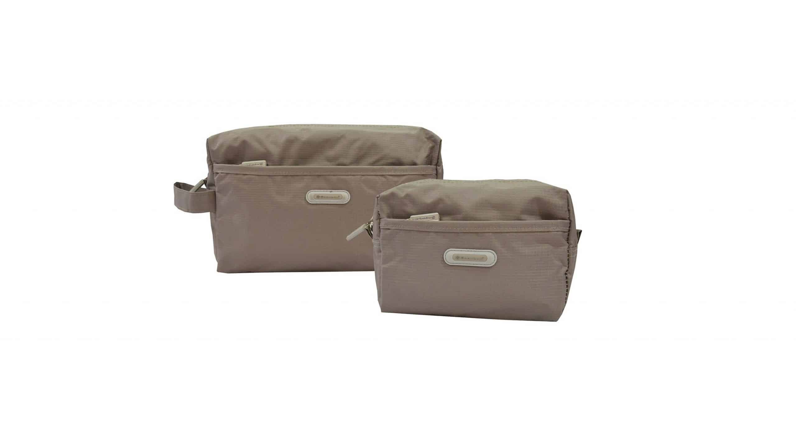 vente de trousses de toilettes Snowball gris beige