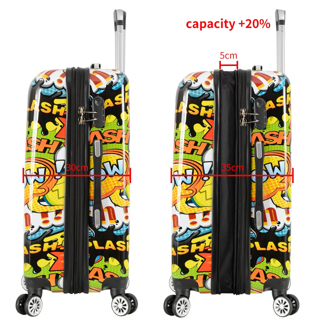 Valise en Polycarbonate 77 cm Pop Art