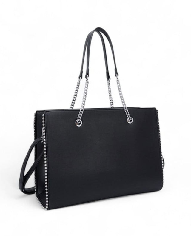 sac à main cabas A4 à chainettes noir gallantry