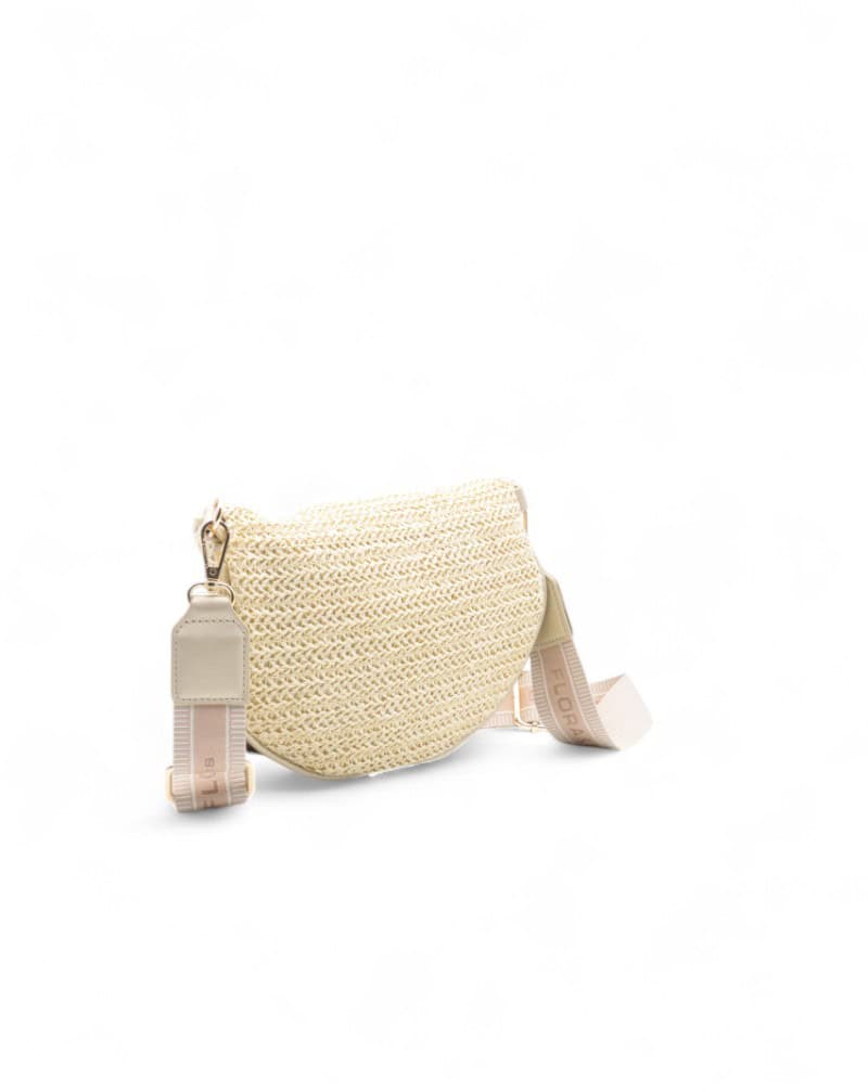 Sac banane en paille pour femme – été style bohème