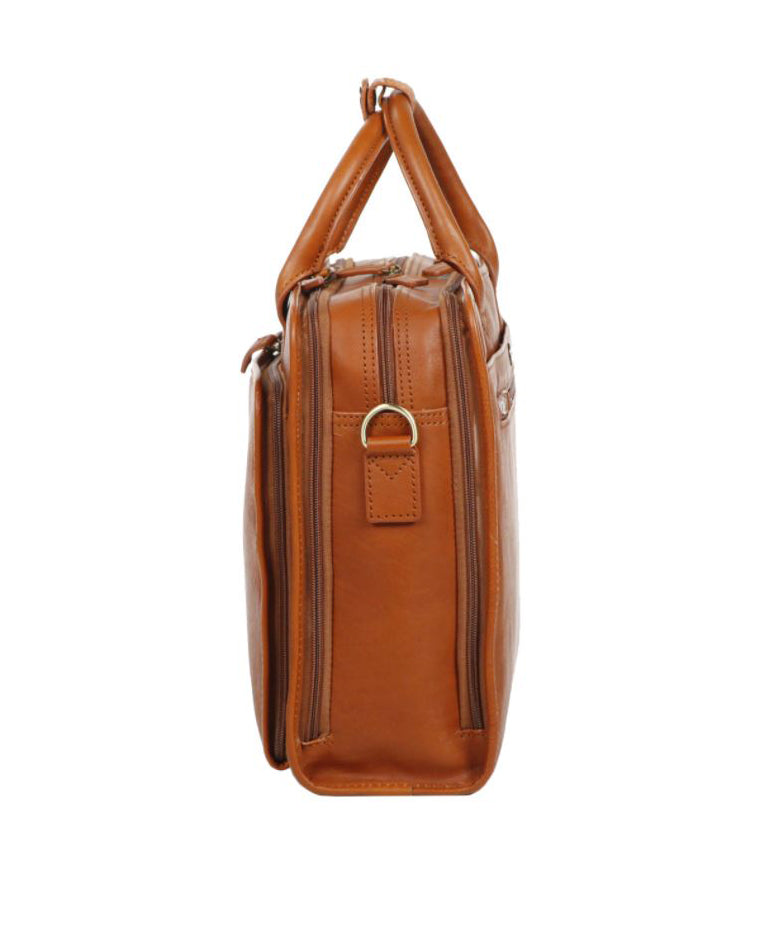 Porte ordinateur en cuir 15 pouces