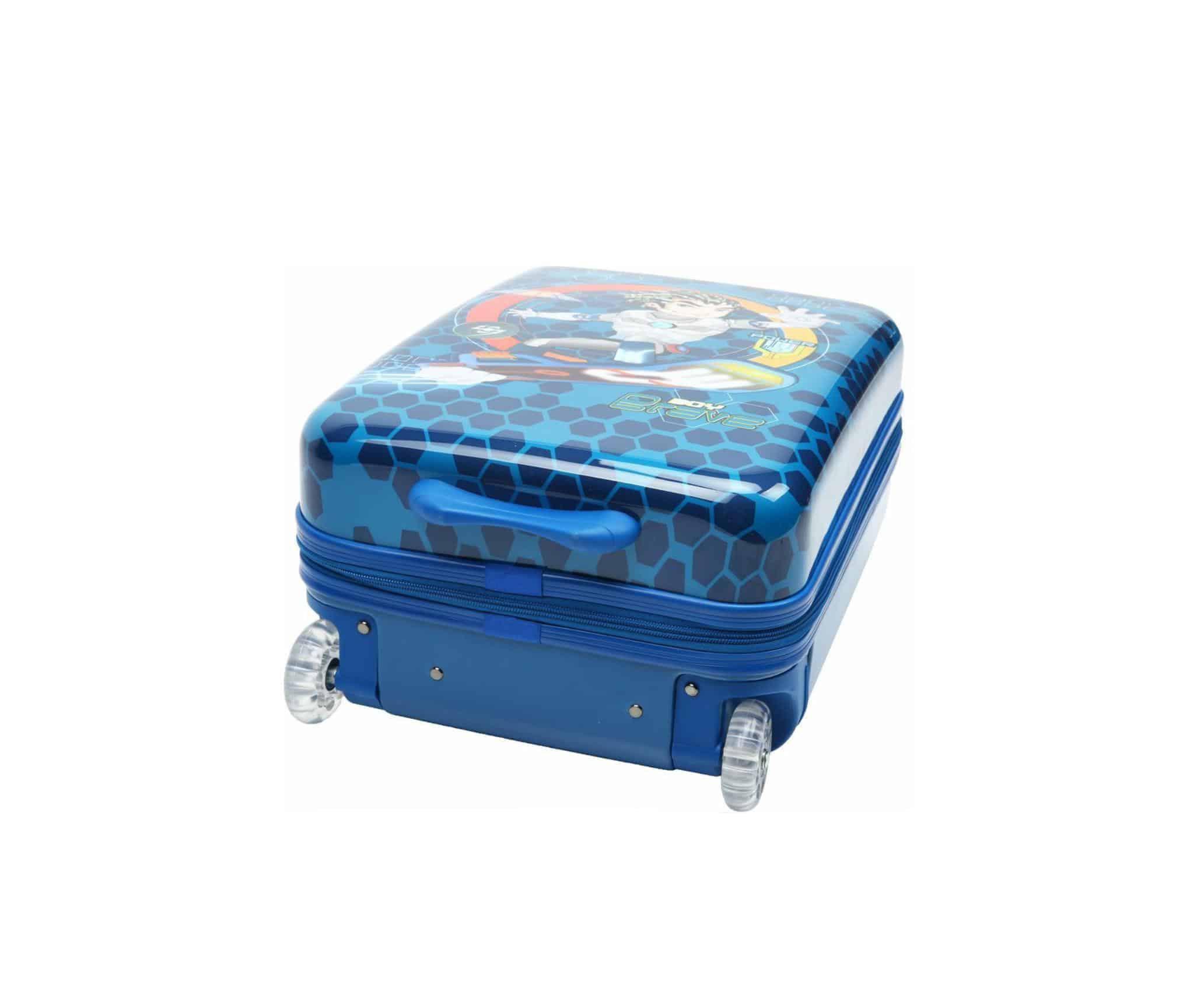 Valise cabine enfant bleue SkateBoy