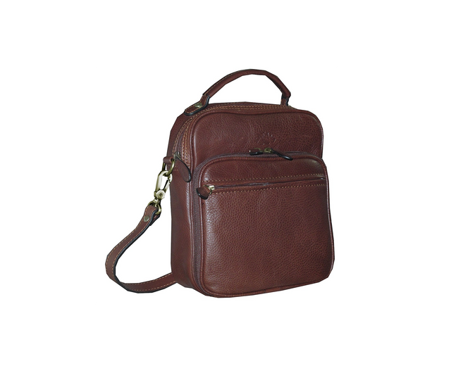 sacoche en cuir pas cher 31026 marron