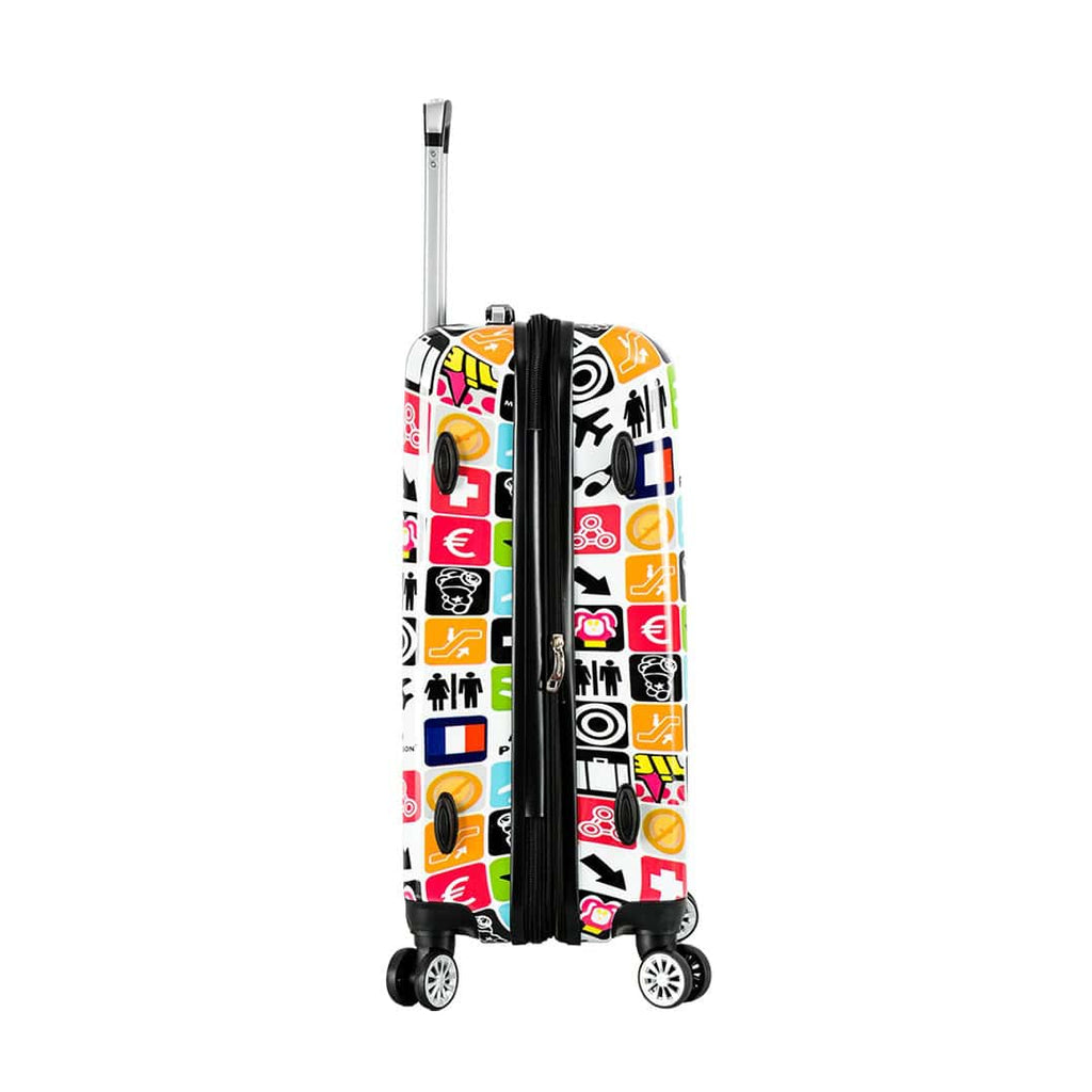 Valise rigide 77 cm Madisson 36820T- vue profil