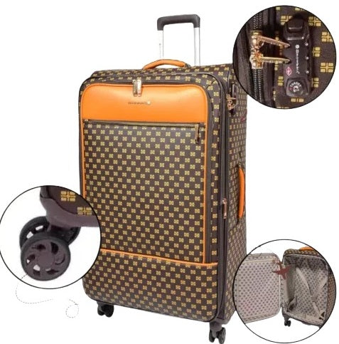 Valise souple 79 cm extensible Smart de Snowball marron