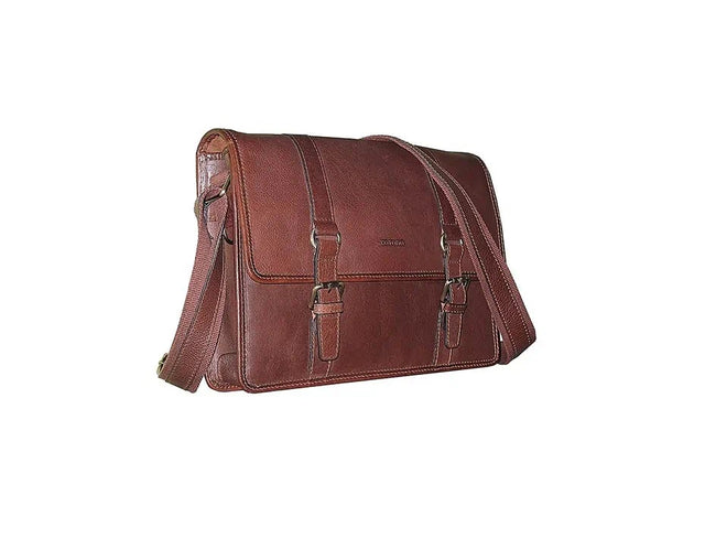 besace en cuir marron katana