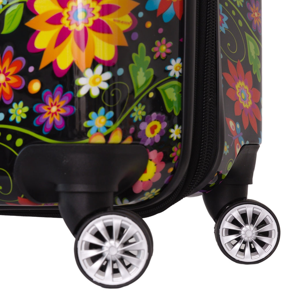 Grande Valise Extensible 76 cm Floraison de Madisson